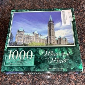 1000 piece puzzle: Ottawa, Ontario. NIB. Wonderful World Series